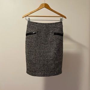 Forever 21 Tweed Lined Pencil Skirt